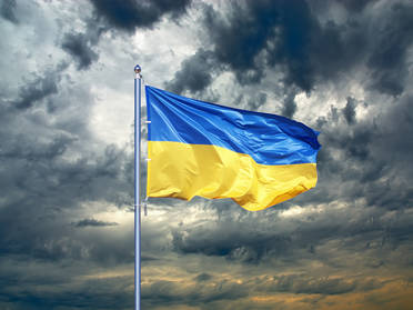 Fahne Ukraine