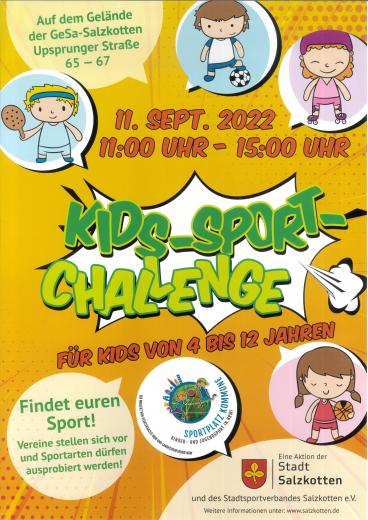 Kids Sport Challenge geht in die zweite Runde