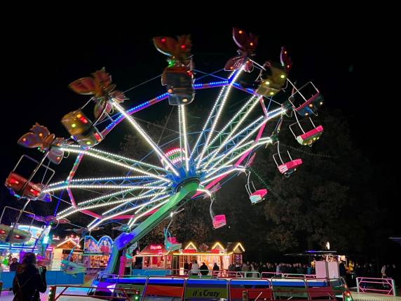 Karussell bei Nacht