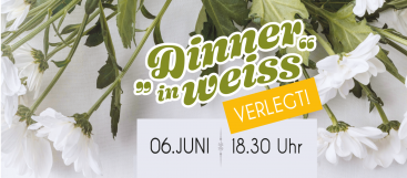 „Dinner in weiß“ zieht um – Neue Location wegen schlechter Wetterprognose