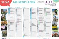 Deckblatt des Jahresplaners 2026