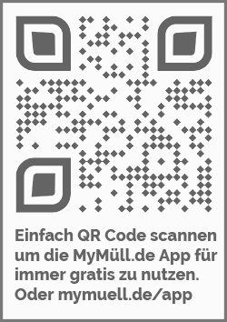 QR-Code zur MyMüll.de App