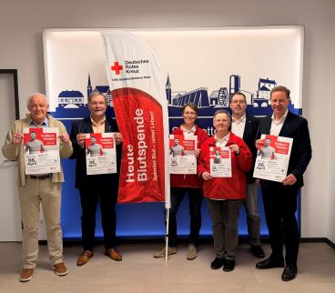 Rotes Kreuz ruft am Ostermontag zum Blutspende-Sondertermin auf Bürgermeister Berger: "Blutspenden sind unverzichtbar!"