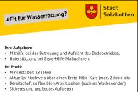 Rettungsschwimmerin oder Rettungsschwimmer (m/w/d)